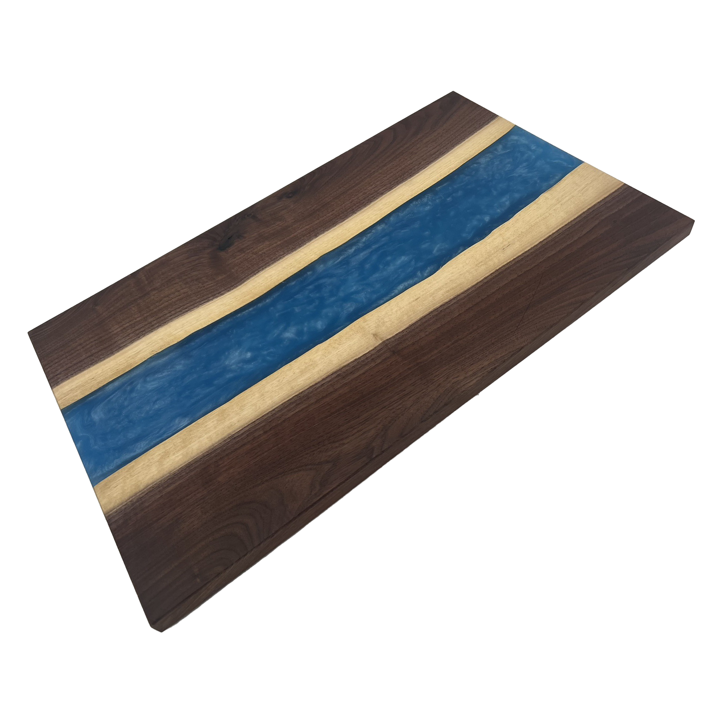 Walnut Epoxy Cutting Board (Bleu De France)