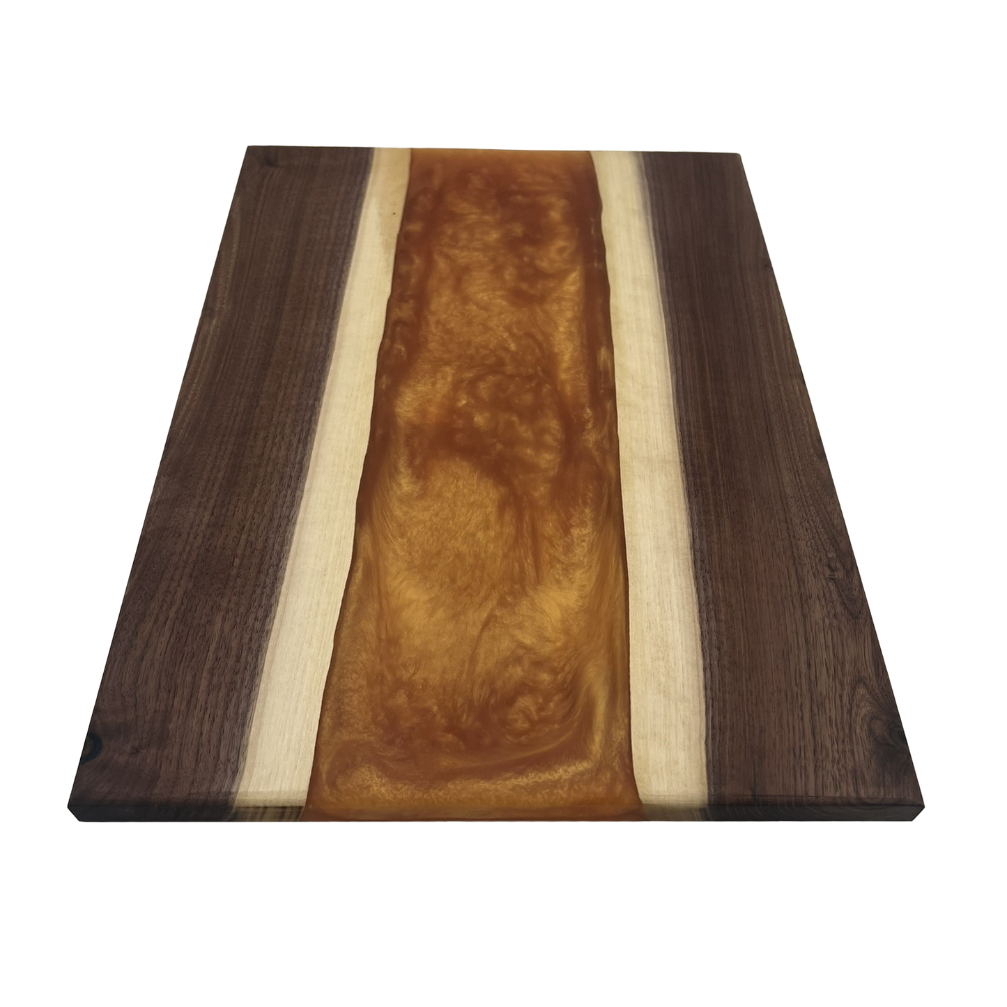 Walnut Epoxy Cutting Board (Gold)