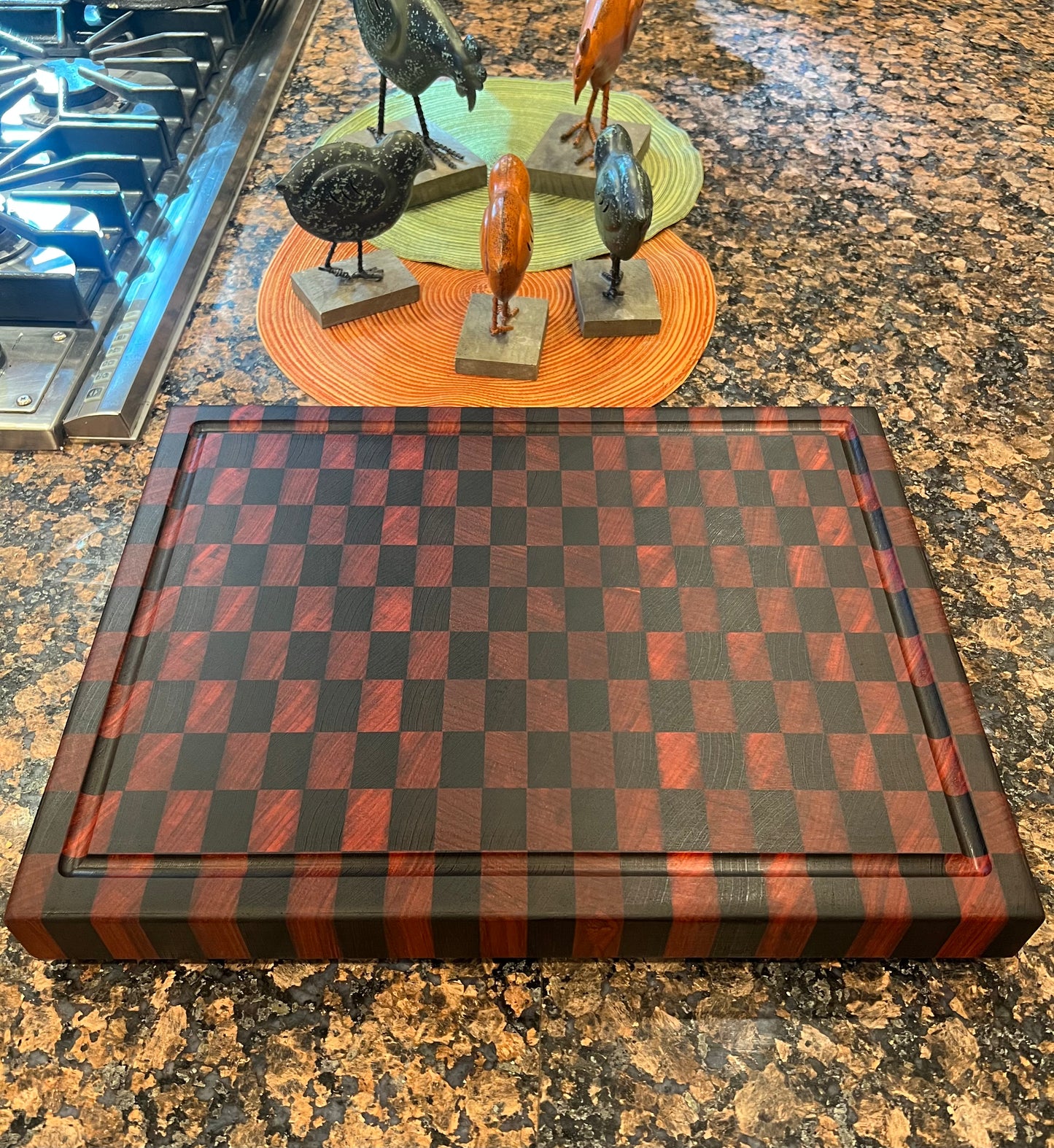 FALL Checkered "Padauk and Wenge" Board