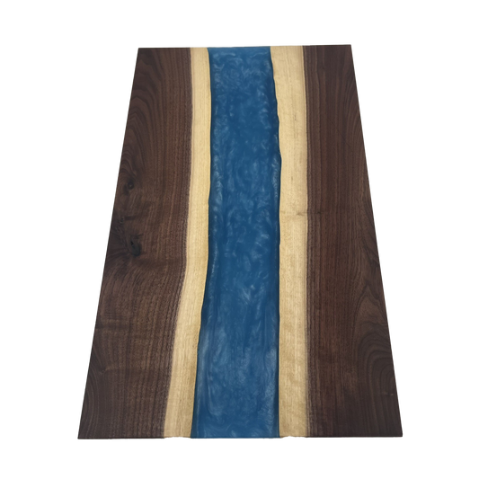 Walnut Epoxy Cutting Board (Bleu De France)