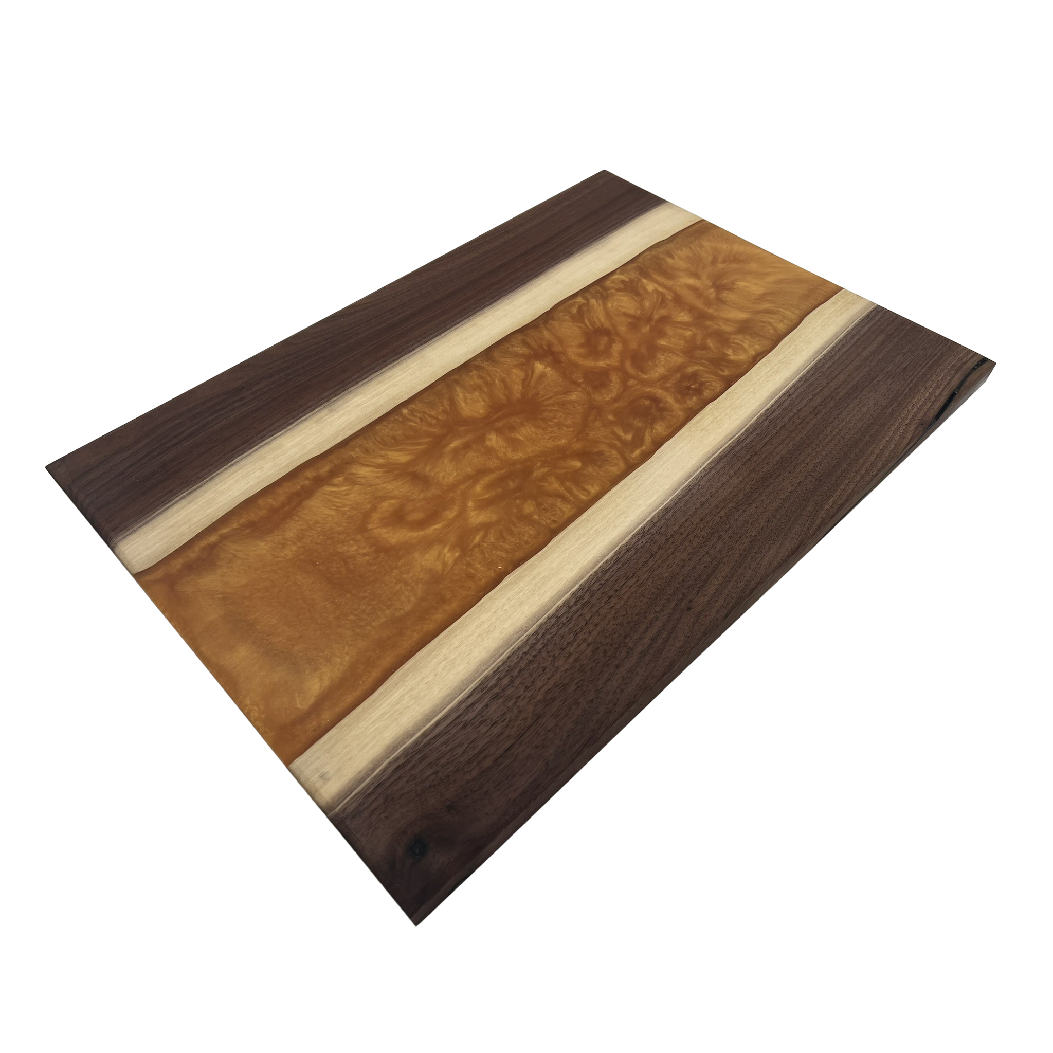 Walnut Epoxy Cutting Board (Gold)