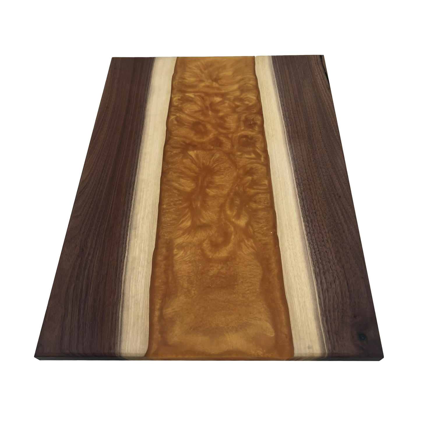 Walnut Epoxy Cutting Board (Gold)