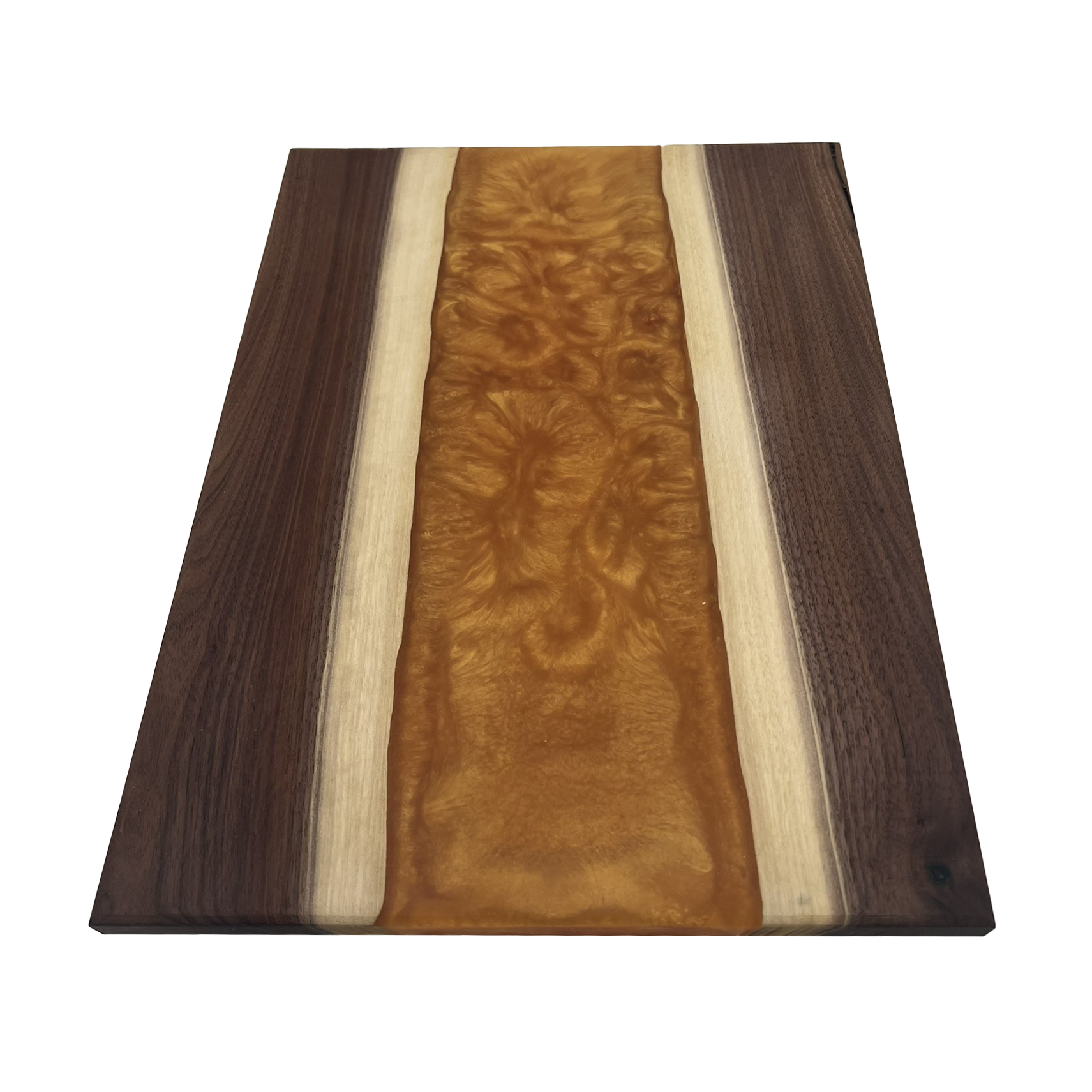 Walnut Epoxy Cutting Board (Gold)