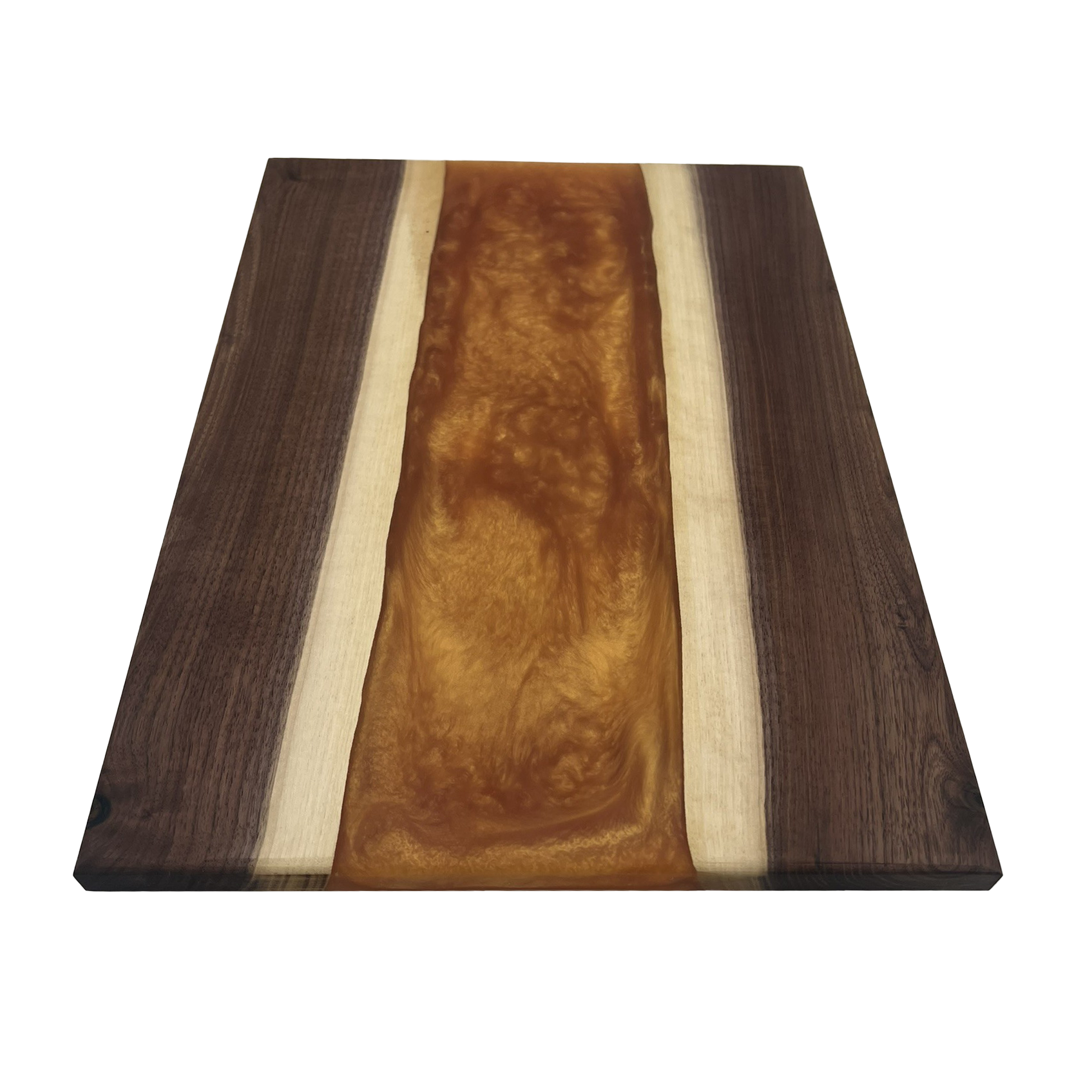 Walnut Epoxy Cutting Board (Gold)