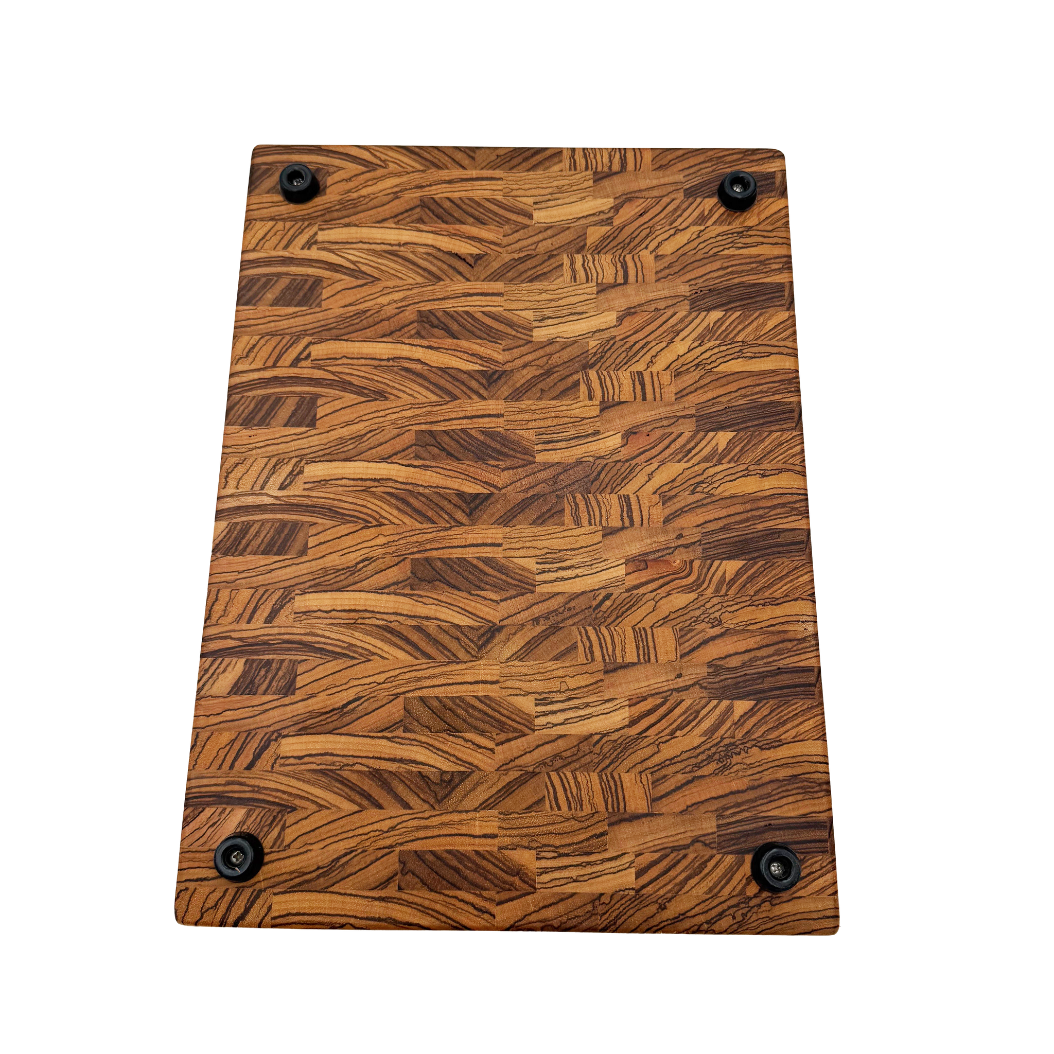 Zebrawood Endgrain Butcher-Block style Cutting Board
